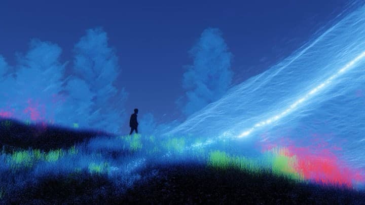 Cold Iridescent Fantasy