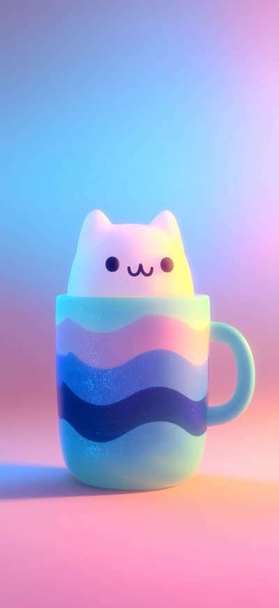 Cat In A Cup