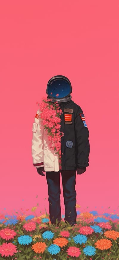 Floral Astronaut