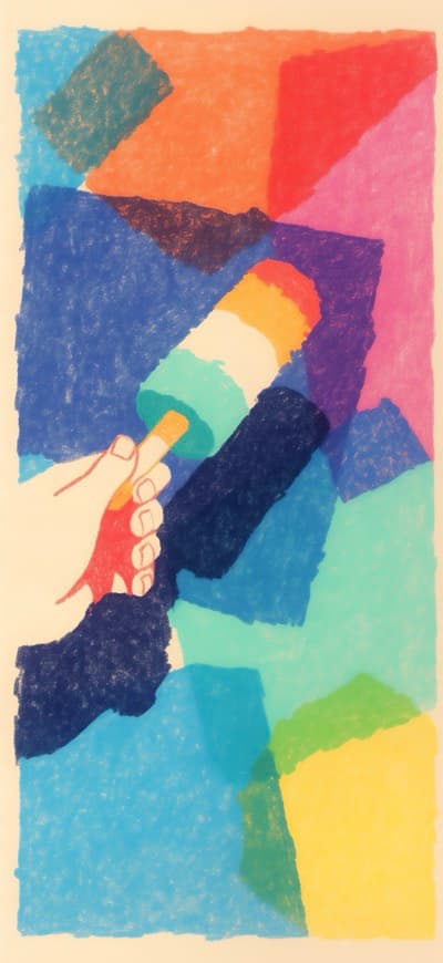 Holding Ice Candy In Hand