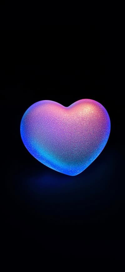 Glittery Heart