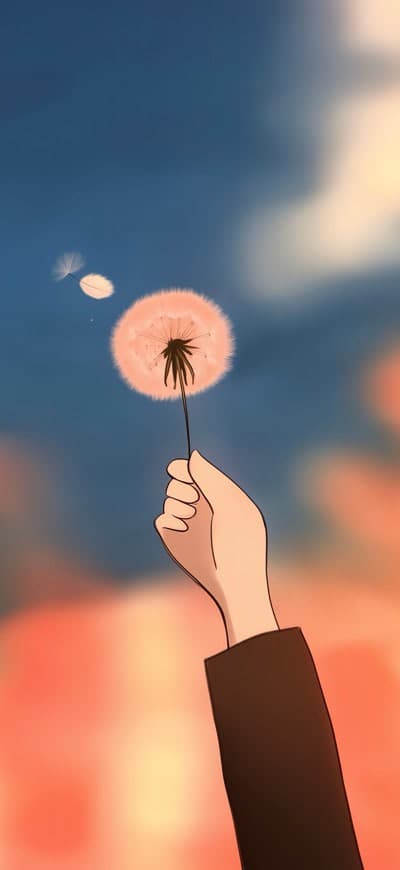 Holding Onto Dandelion