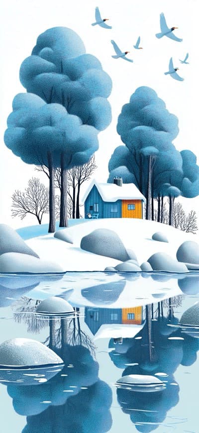 Snowy House