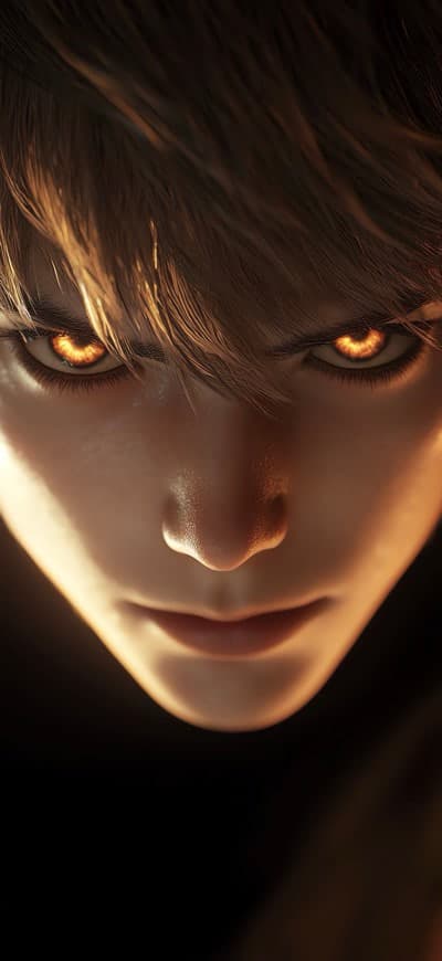 Gaming Character Close Up