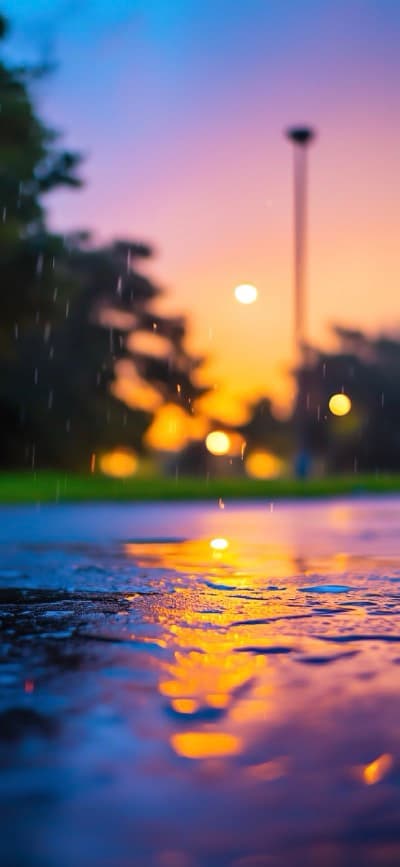 Vibrant After Rain View