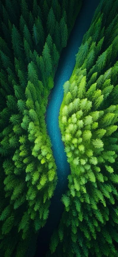 Dense Forest Aerial View