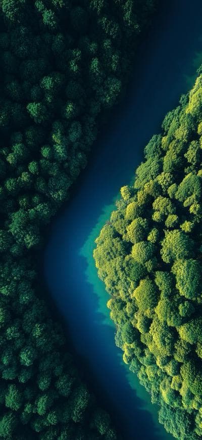 Dense Forest Aerial View