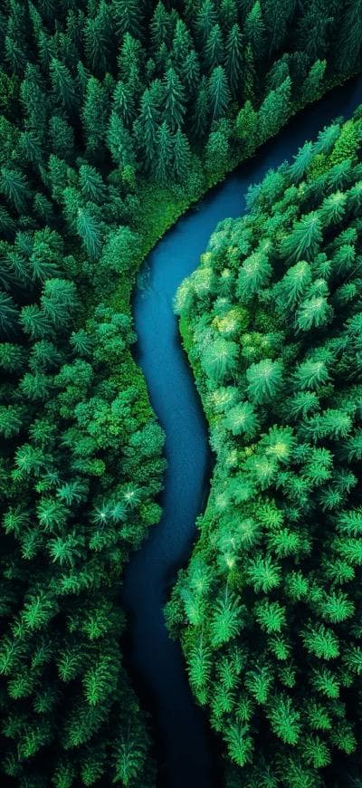 Dense Forest Aerial View
