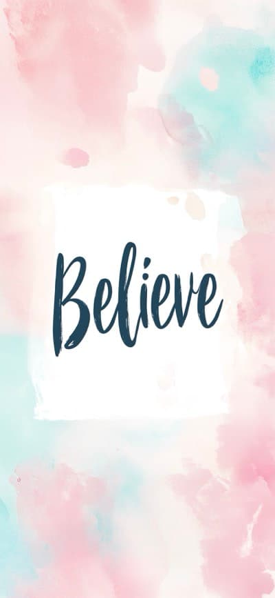 Believe Affirmation