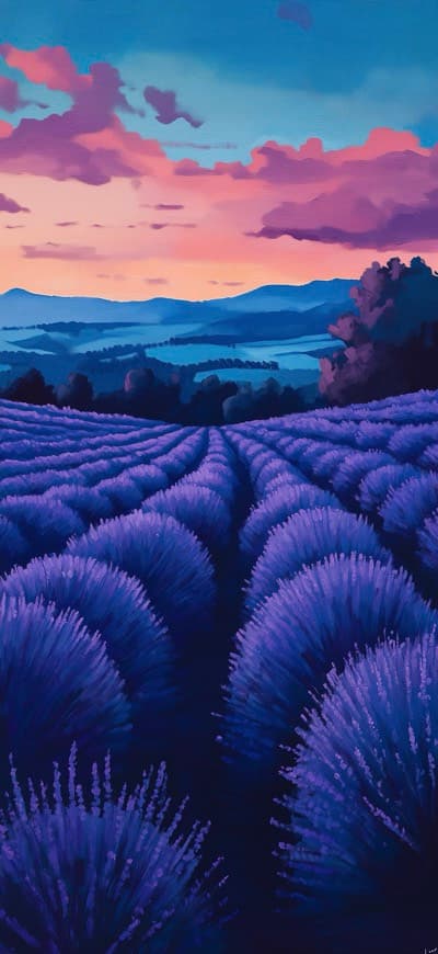 Purple Field 2