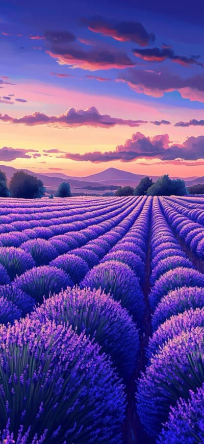 Purple Field 3