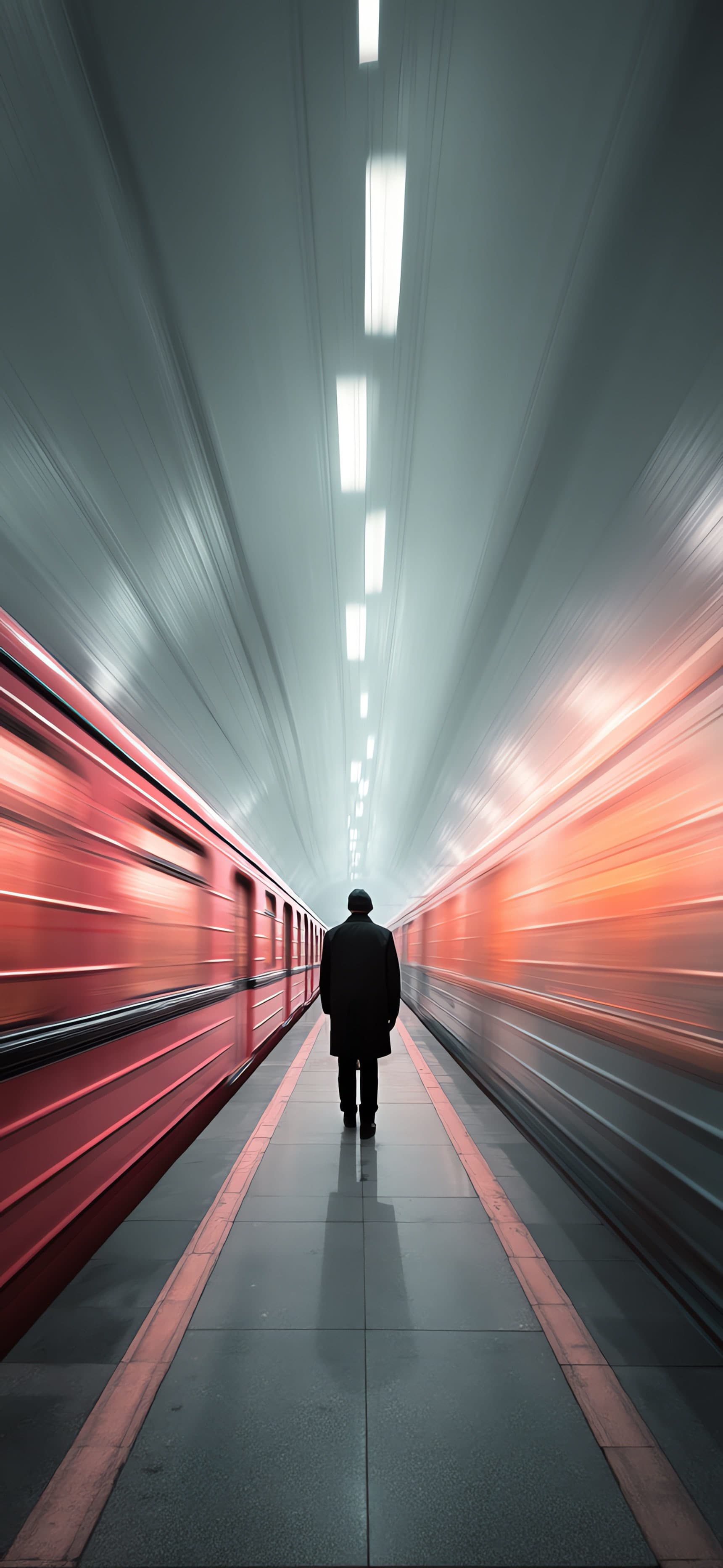 Long Exposure Train Journey