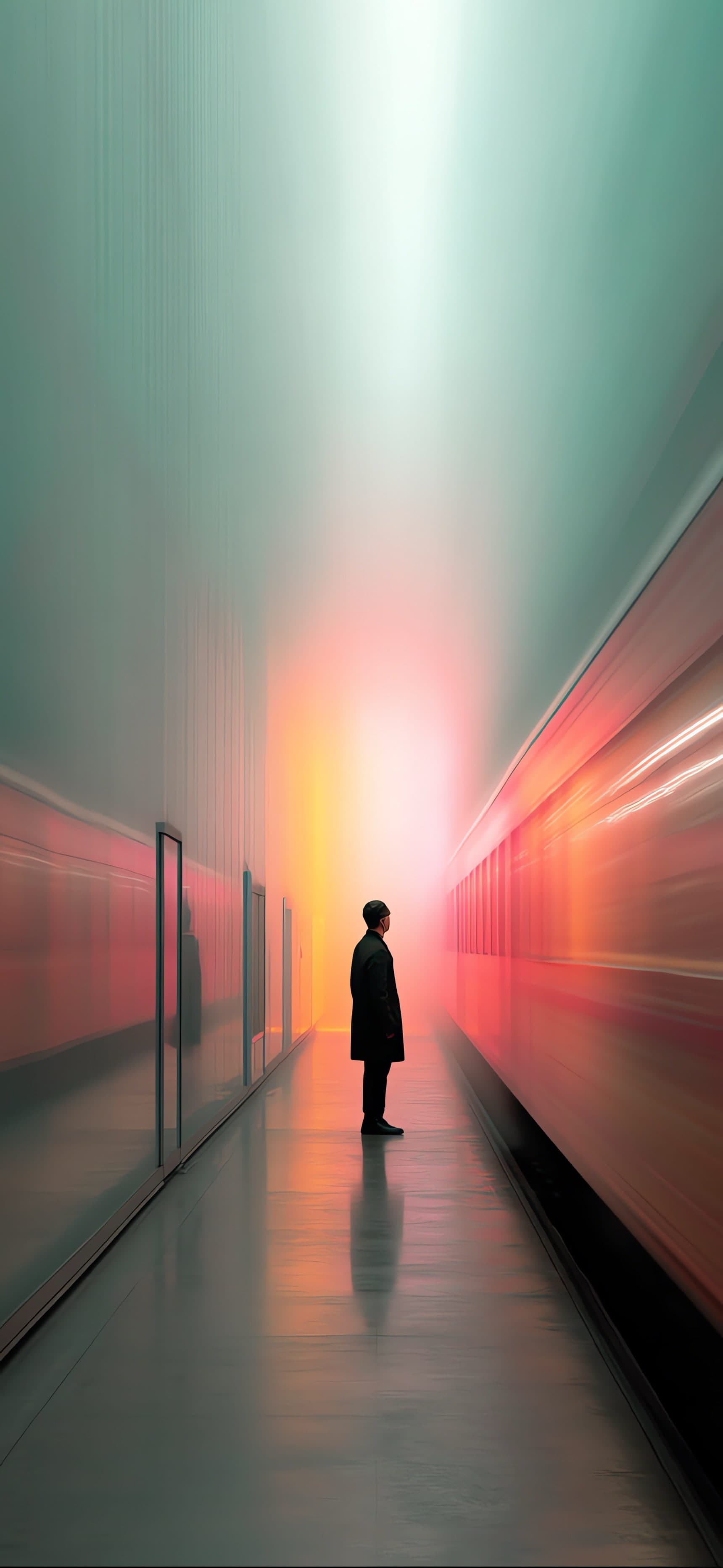 Long Exposure Train Journey