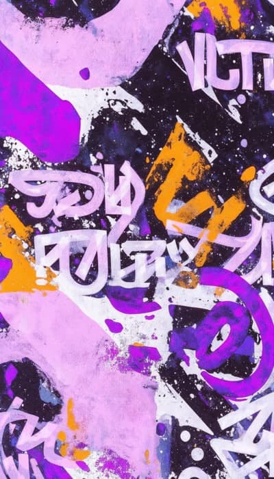 Purple Graffiti