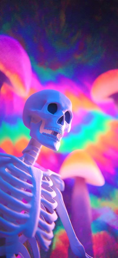 Colorful Skull