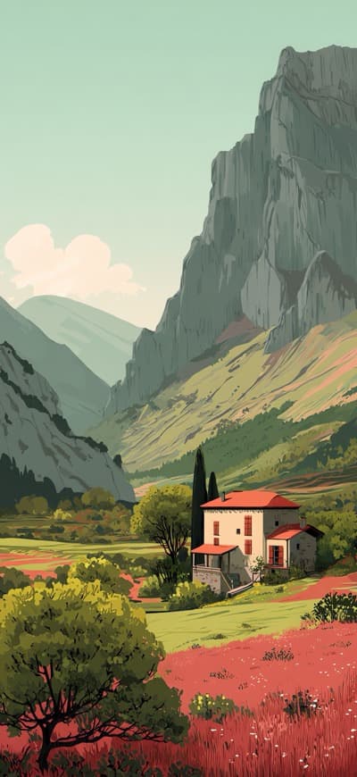 House In The Mountains
