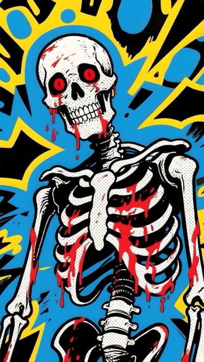 Comic Skeleton