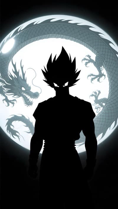 Goku Silhouette