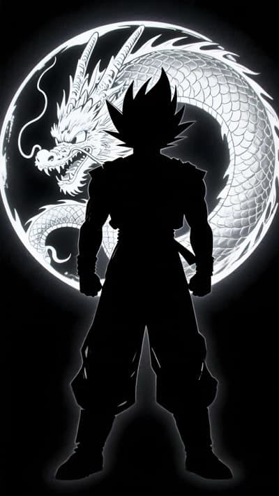 Goku Silhouette