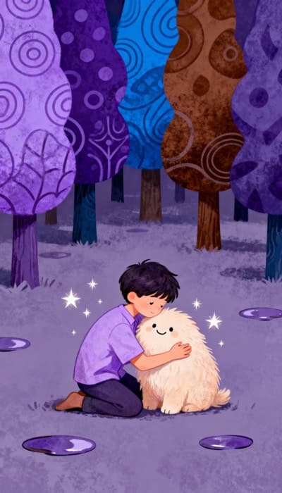 Hugging A Cute Doggo