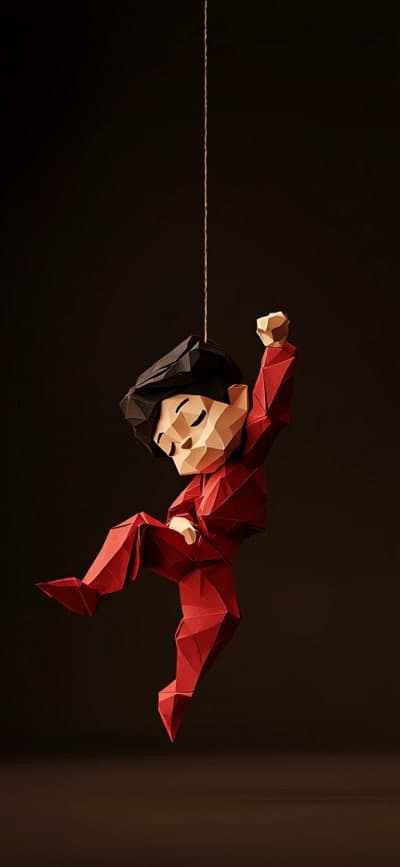 Dancing Paper Toy
