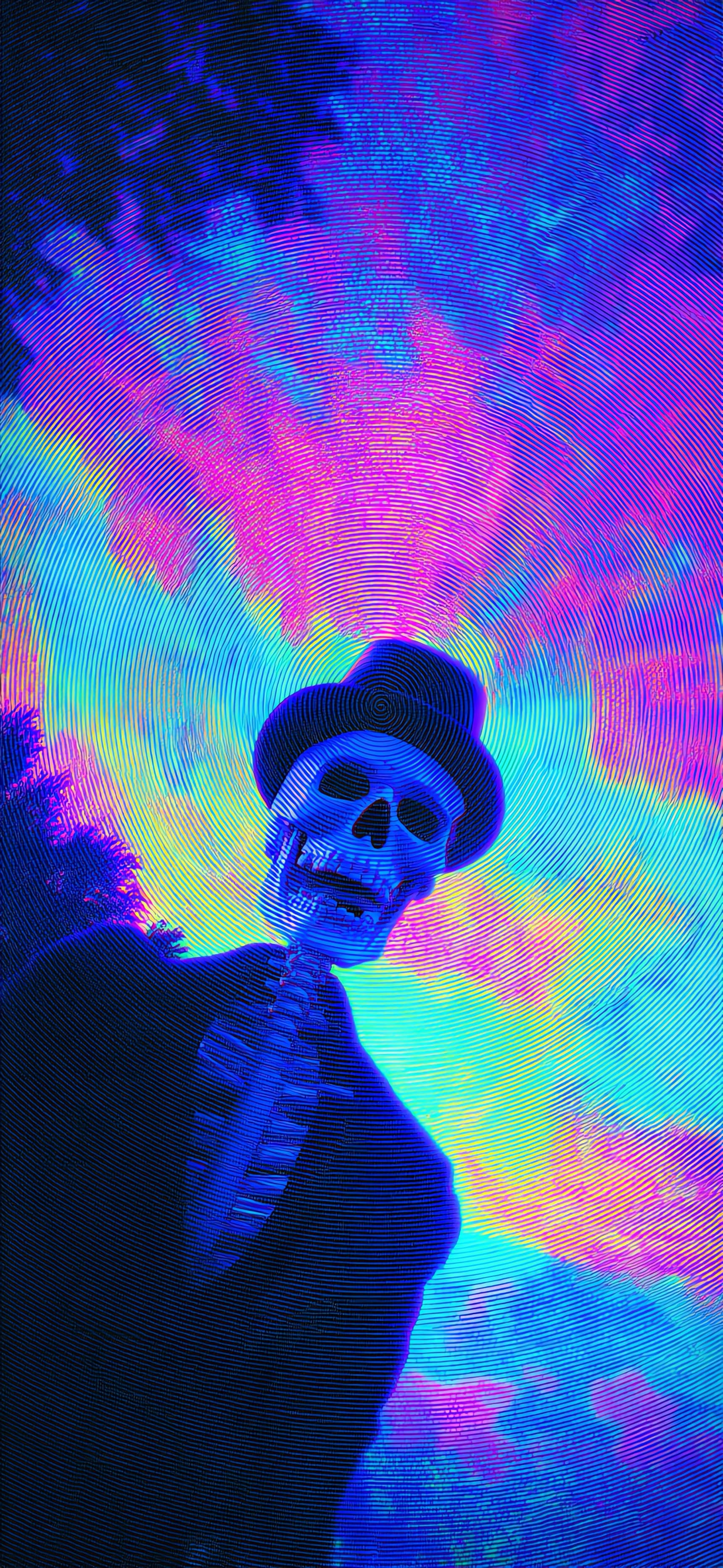 Colorful Skull