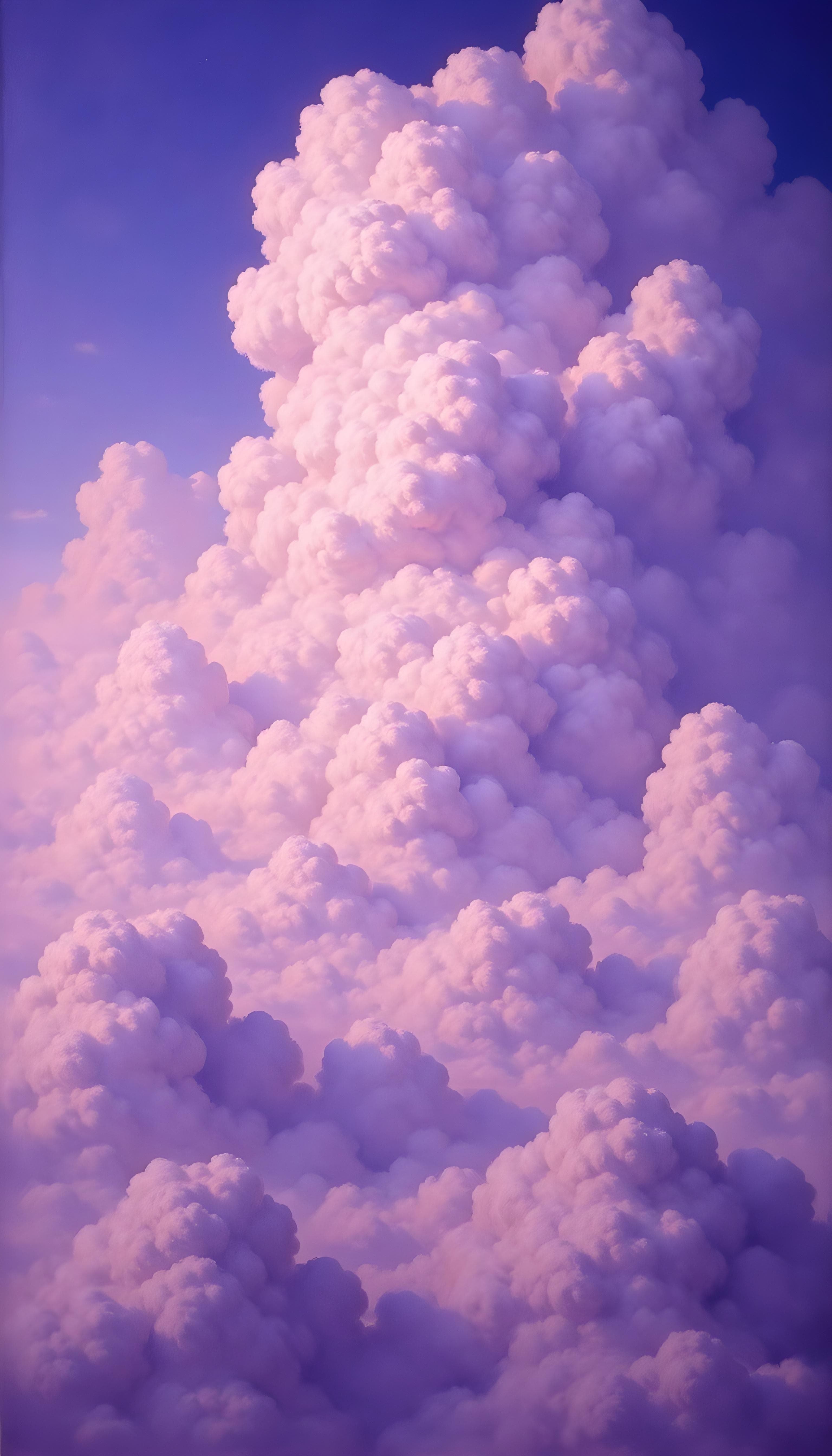 Dramatic Purple Clouds