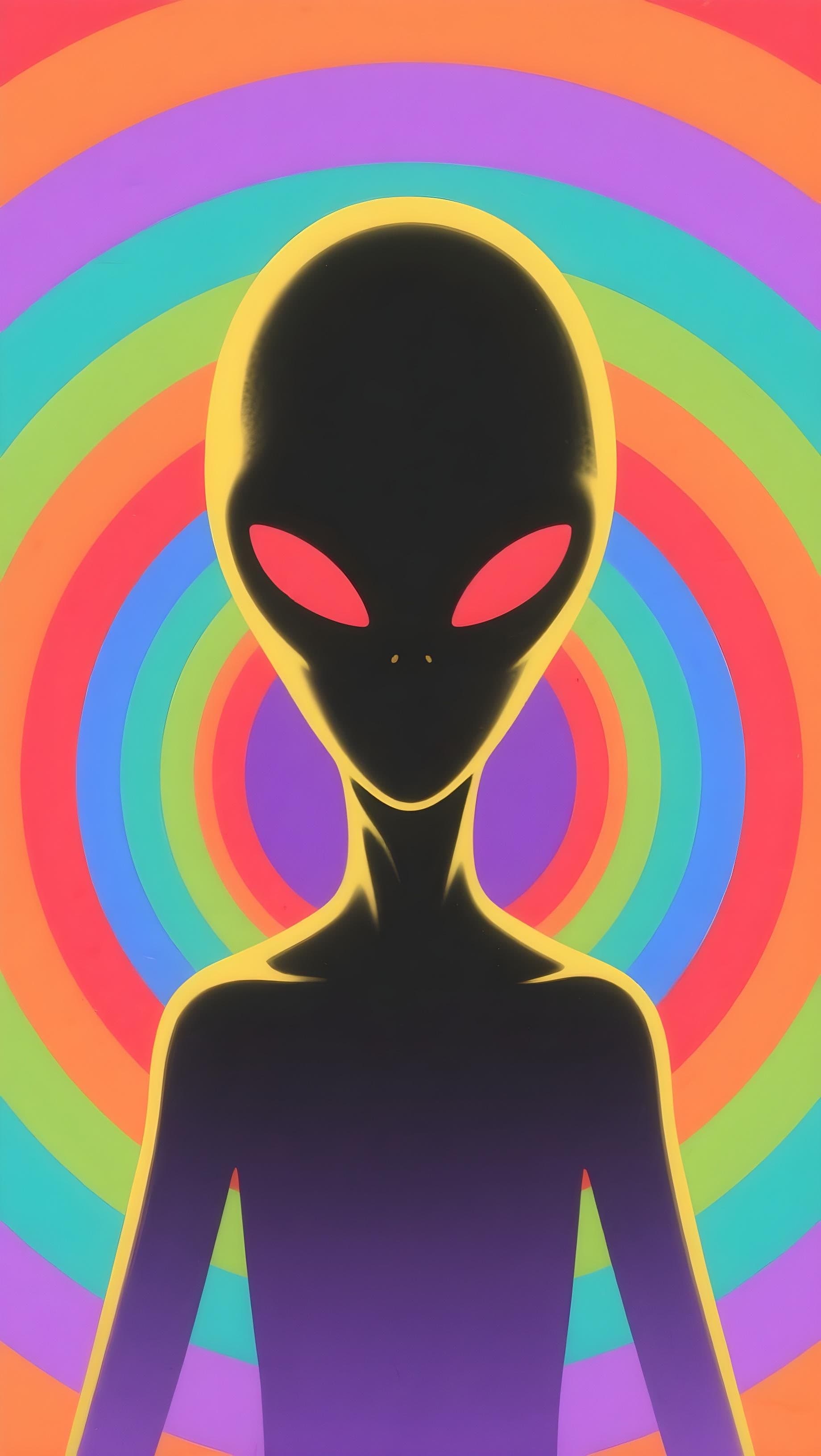 Hulucinating Alien