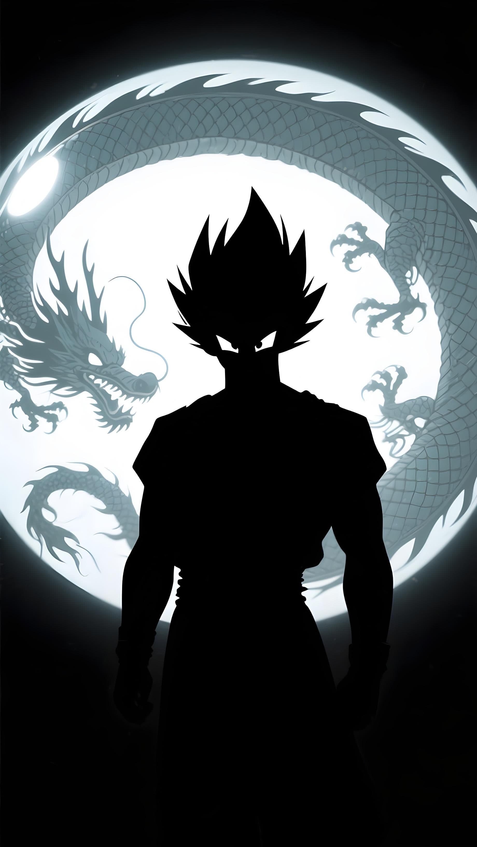 Goku Silhouette