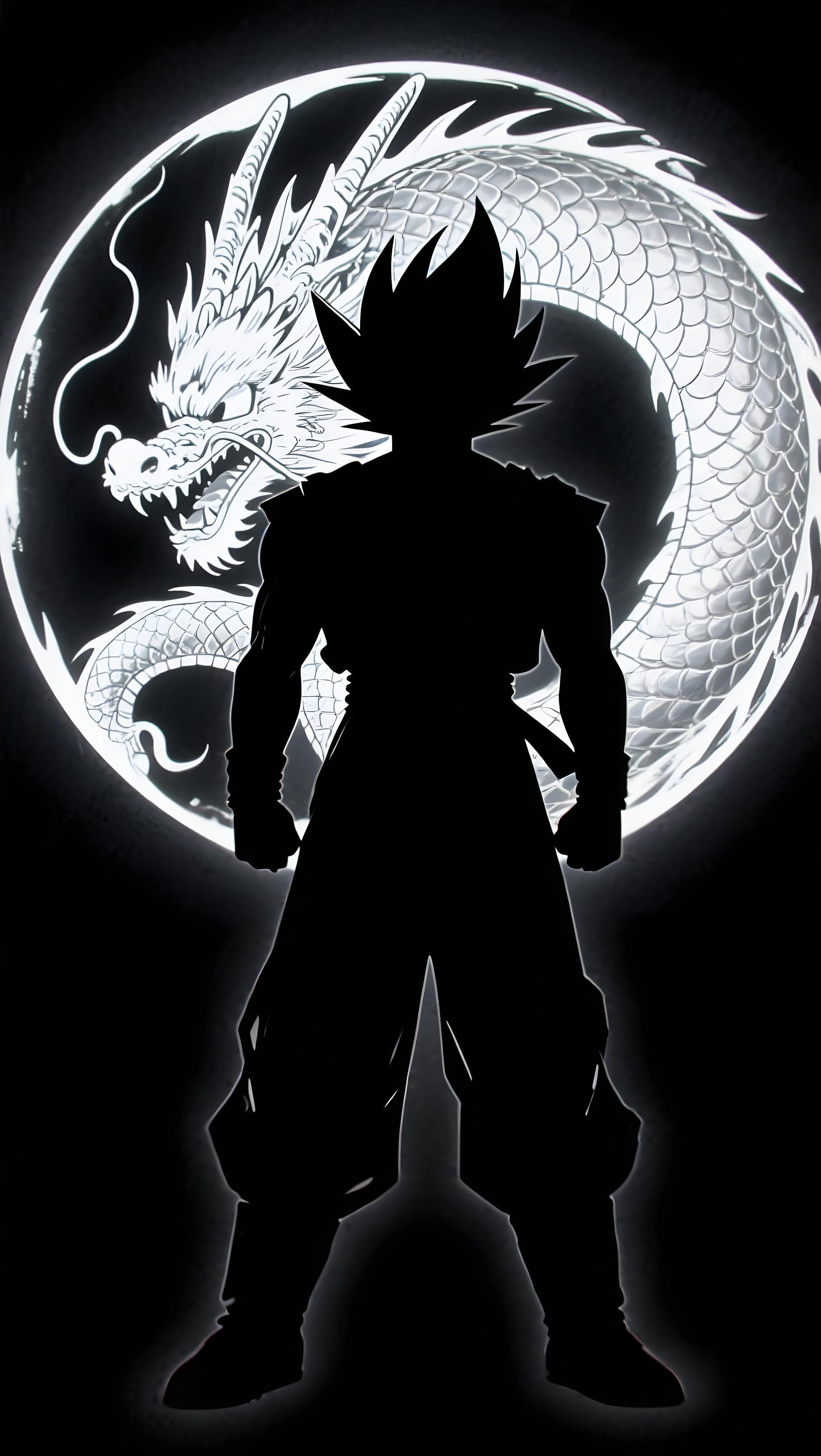 Goku Silhouette