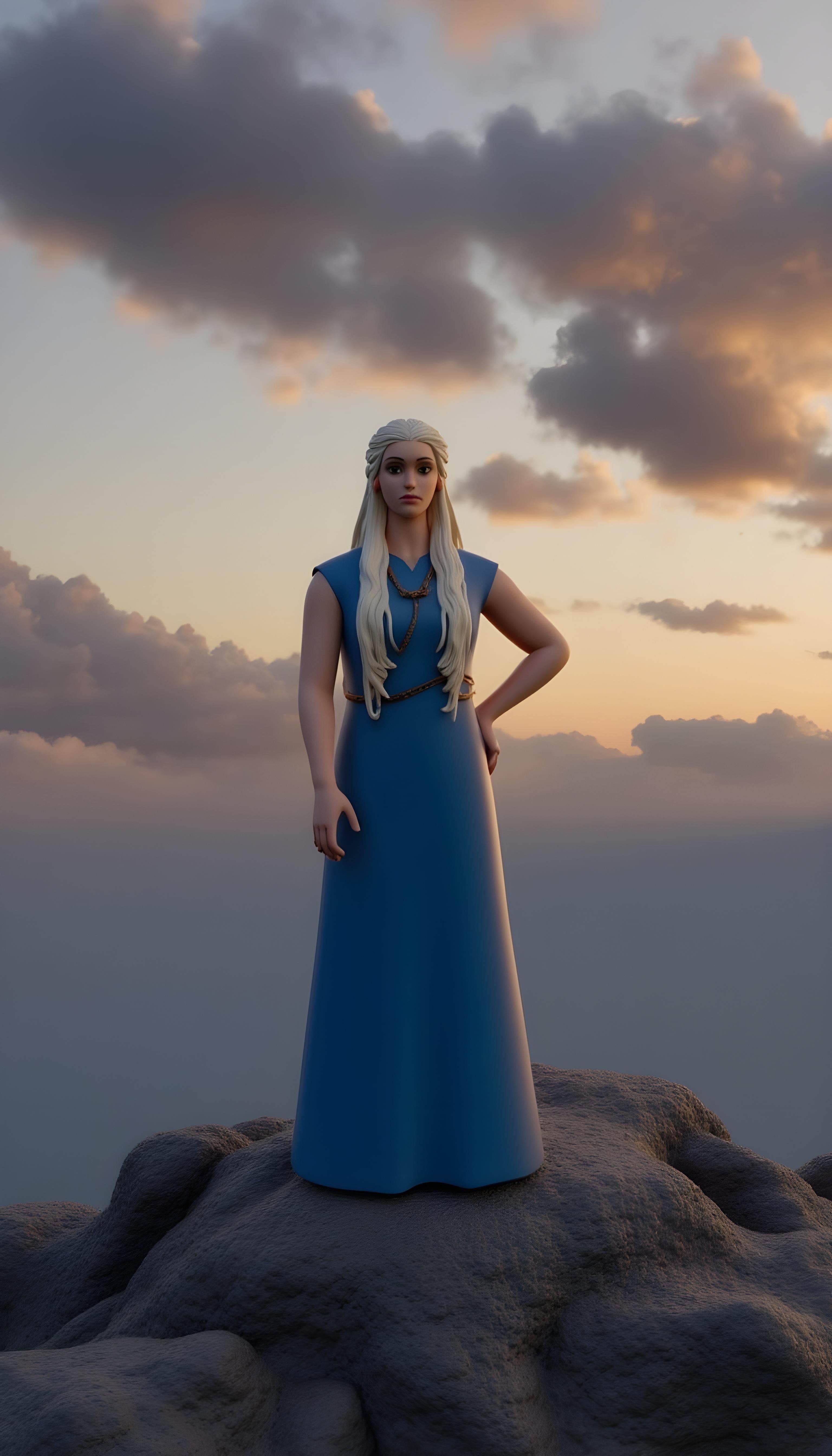 Daenerys Targaryen From Game Of Thrones